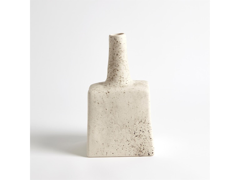 Global Views Home Accents Tall Stack Bottle-Reactive Ivory-Lg 1.10727 at Norwood Furniture