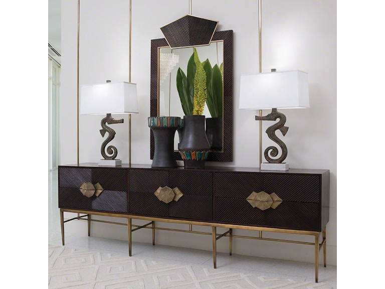 Global Views Home Entertainment Galapagos Media Cabinet 9.92358 at Norwood Furniture