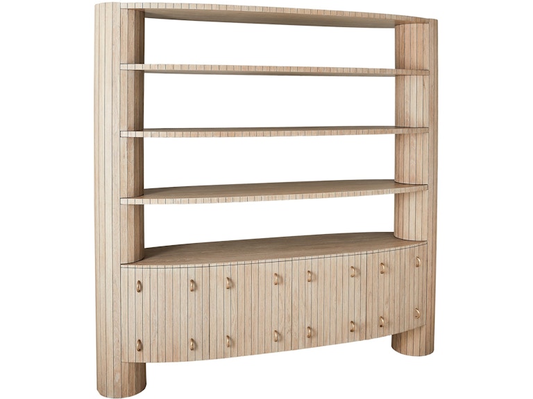 Global Views Home Office Luna Bookshelf ASH9.90130 at Norwood Furniture