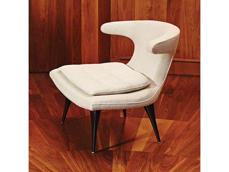 Global Views Living Room Anvil Lounge Chair-Windsor Woven 2509 at Norwood Furniture