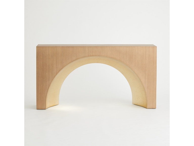 Global Views Living Room Arches Console-Nutmeg/Champagne 2.20006 at Norwood Furniture
