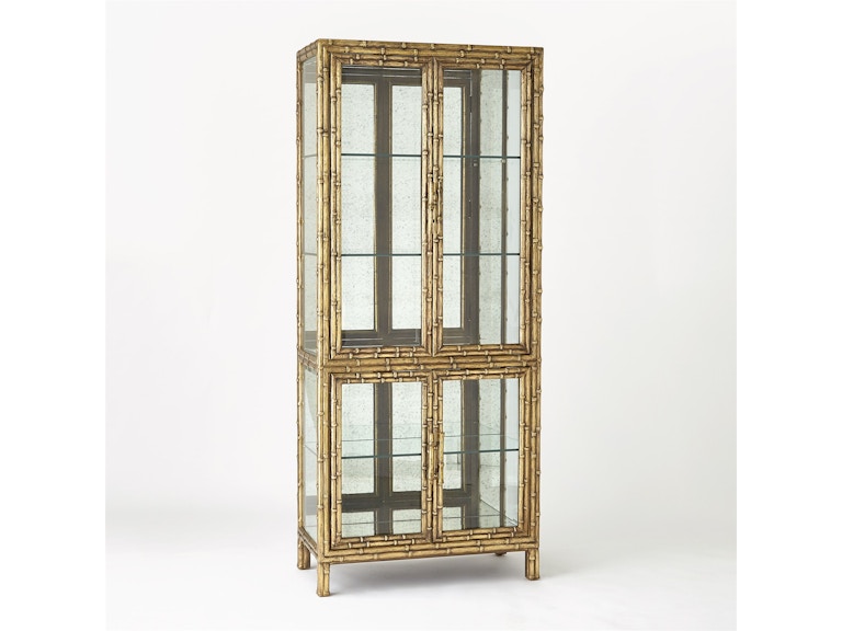 Global Views Living Room Bamboo Vitrine 9.93837 at Norwood Furniture