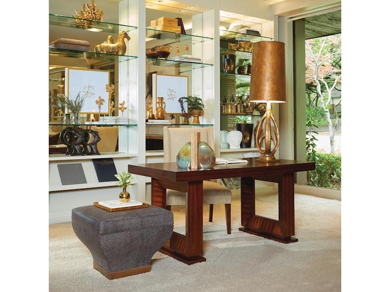 Global Views Living Room Churchill Storage Ottoman 7.90495 at Norwood Furniture