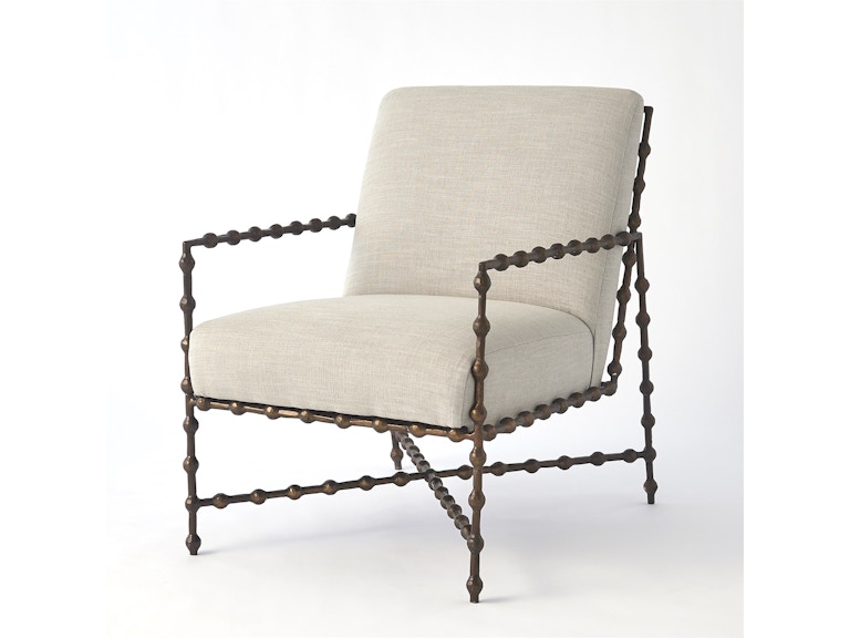 Global Views Living Room Elder Lounge Chair-Bronze-COM ASH9.90014-COM at Norwood Furniture