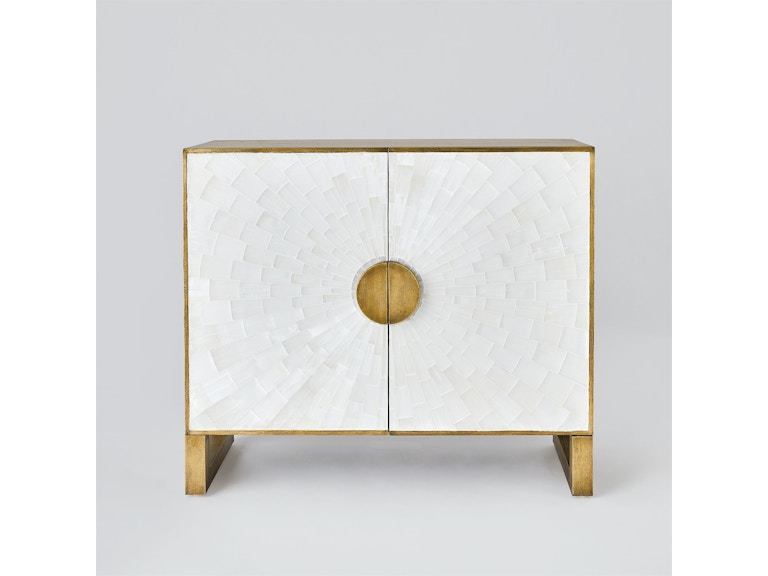 Global Views Living Room Gypsum Cabinet 9.94087 at Norwood Furniture