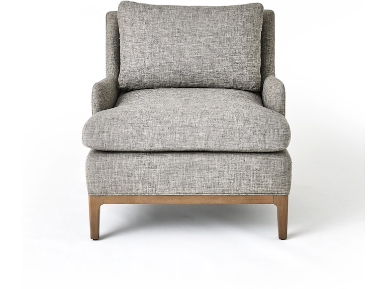 Global Views Living Room Laguna Lounge Chair-Grey 7.20267 at Norwood Furniture