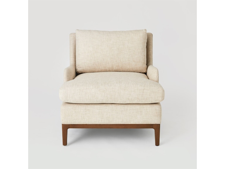 Global Views Living Room Laguna Lounge Chair-Natural 7.20264 at Norwood Furniture