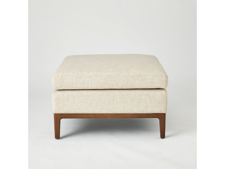 Global Views Living Room Laguna Ottoman-Natural 7.20265 at Norwood Furniture