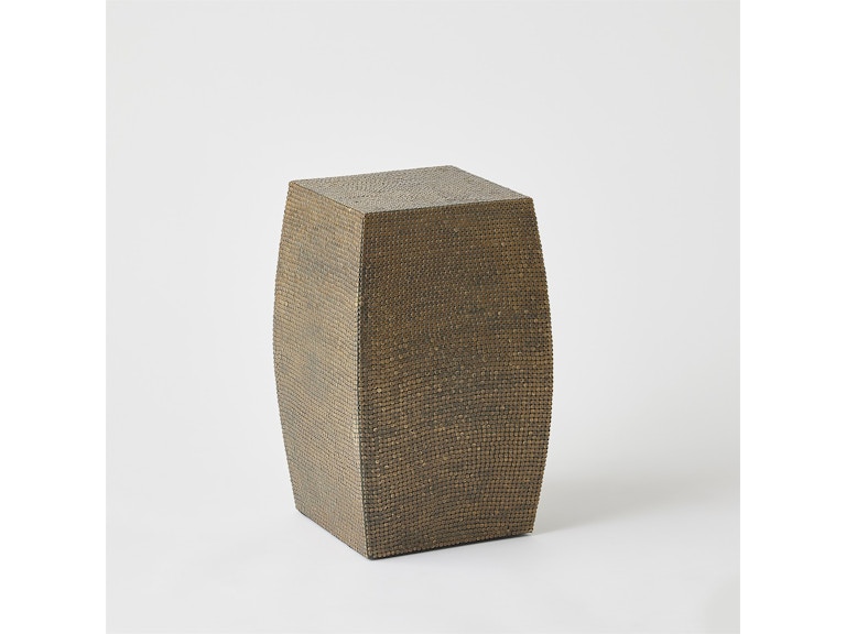 Global Views Living Room Lames Table-Aged Brass-Wide 7.91704 at Norwood Furniture