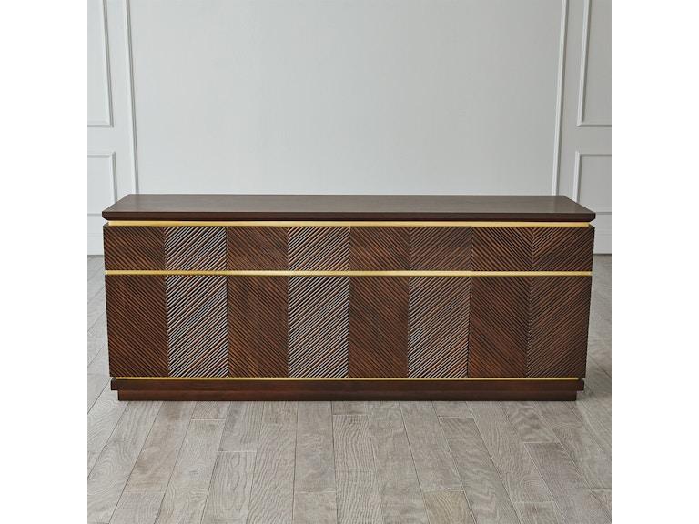 Global Views Living Room Latilla Credenza NW7.90020 at Norwood Furniture