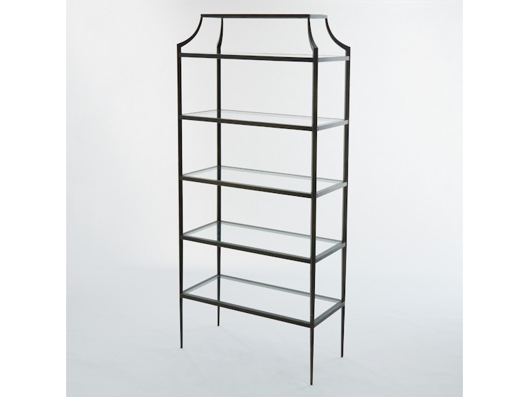 Global Views Living Room Lescot Etagere 9.92778 at Norwood Furniture