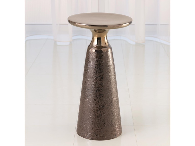 Global Views Living Room Meteor Taper Table-Bronze 1.10747 at Norwood Furniture