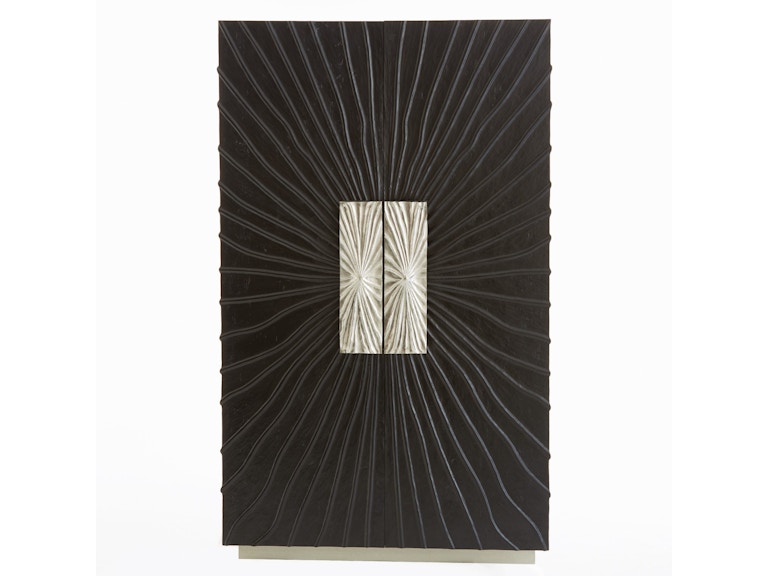 Global Views Living Room Pleated Cabinet-Tall 9.92772 at Norwood Furniture