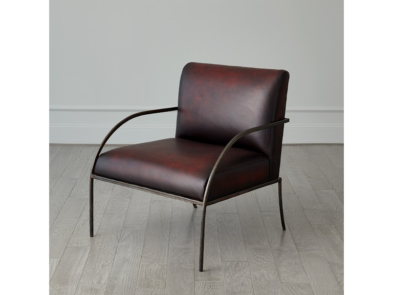 Global Views Living Room Swoop Chair-Lava 9.93869 at Norwood Furniture