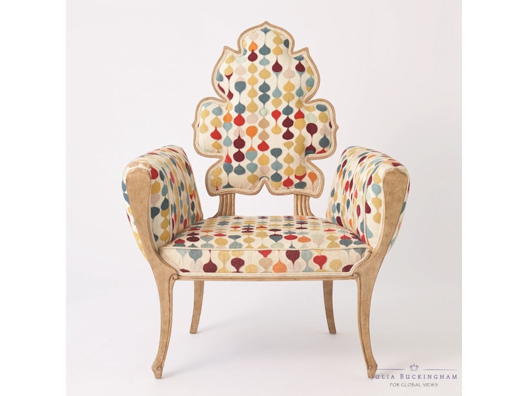 Global Views Living Room Wiggle Chair JB2100 at Norwood Furniture