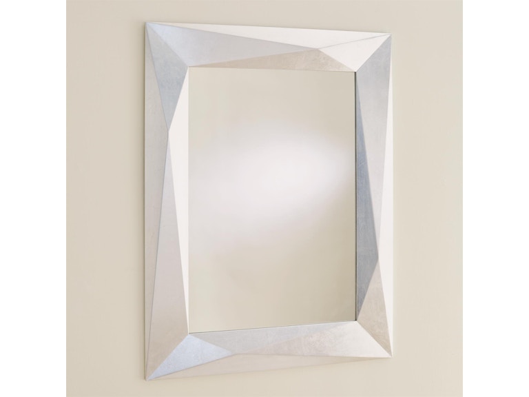 Global Views Mirrors Angular Mirror-Silver Leaf 3.31539 at Norwood Furniture