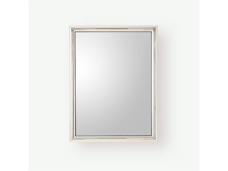 Global Views Mirrors Bennett Mirror-Nickel 8.83278 at Norwood Furniture