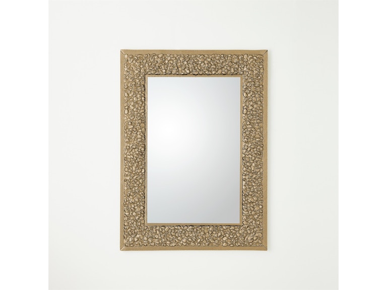 Global Views Mirrors Golden Stone Mirror-Sm 3.31903 at Norwood Furniture