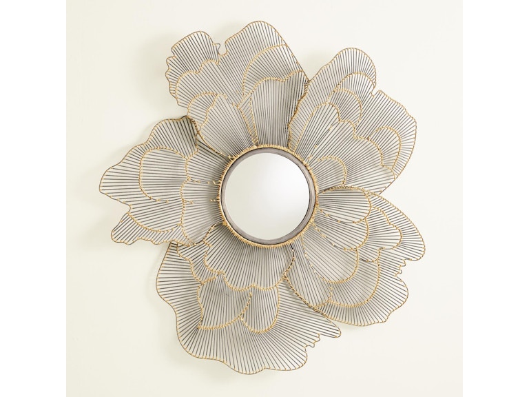 Global Views Mirrors Iron Poppy Mirror 7.91027 at Norwood Furniture