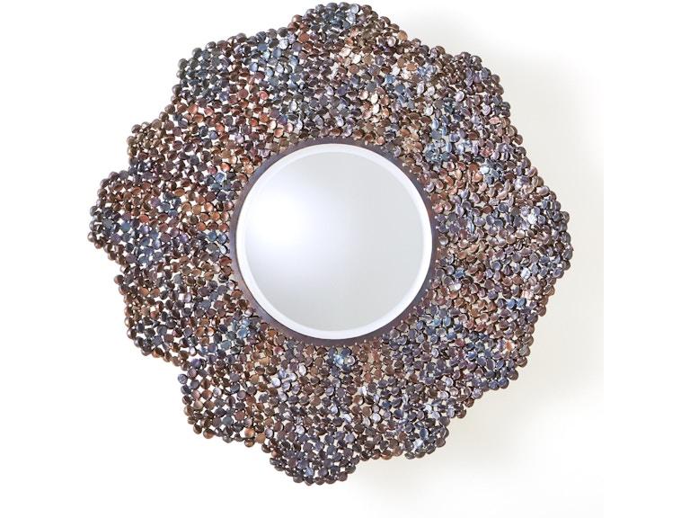 Global Views Mirrors Nugget Mirror-Torched 7.90730 at Norwood Furniture