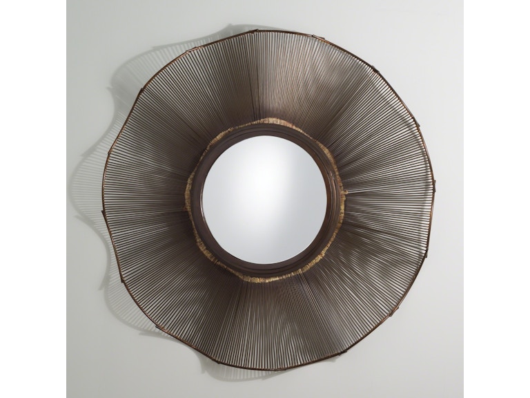Global Views Mirrors Prairie Mirror-Bronze 7.90580 at Norwood Furniture