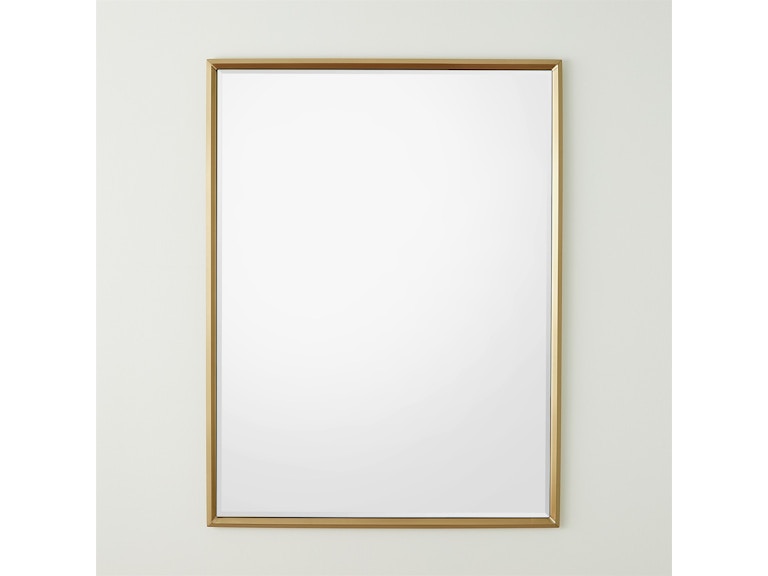 Global Views Mirrors Reeves Mirror-Brass-Lg 8.83273 at Norwood Furniture