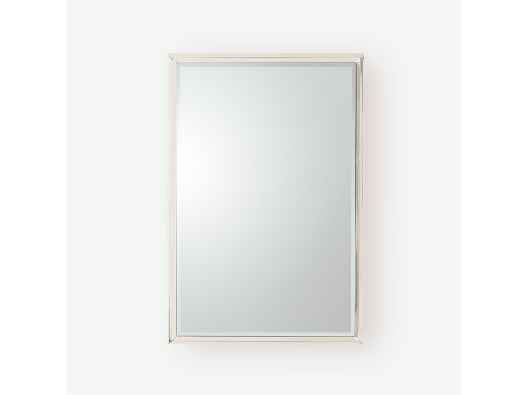 Global Views Mirrors Reeves Mirror-Nickel-Sm 8.83281 at Norwood Furniture