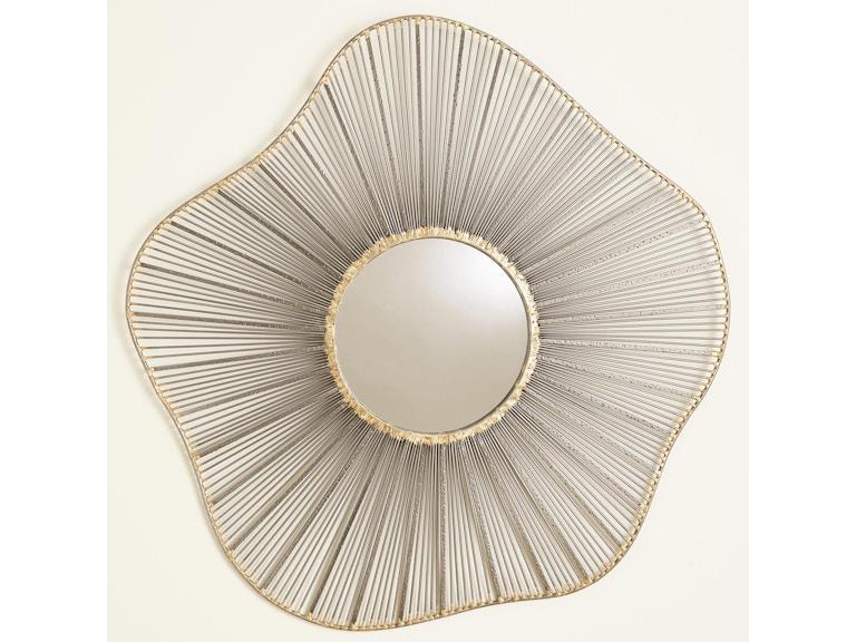 Global Views Mirrors Sea Fan Wall Mirror-Natural Iron-Lg WDS9158-GV at Norwood Furniture
