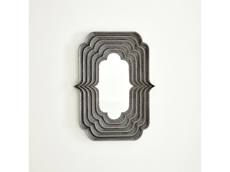 Global Views Mirrors Sequential Mirror-Antique Silver-Sm 9.93999 at Norwood Furniture