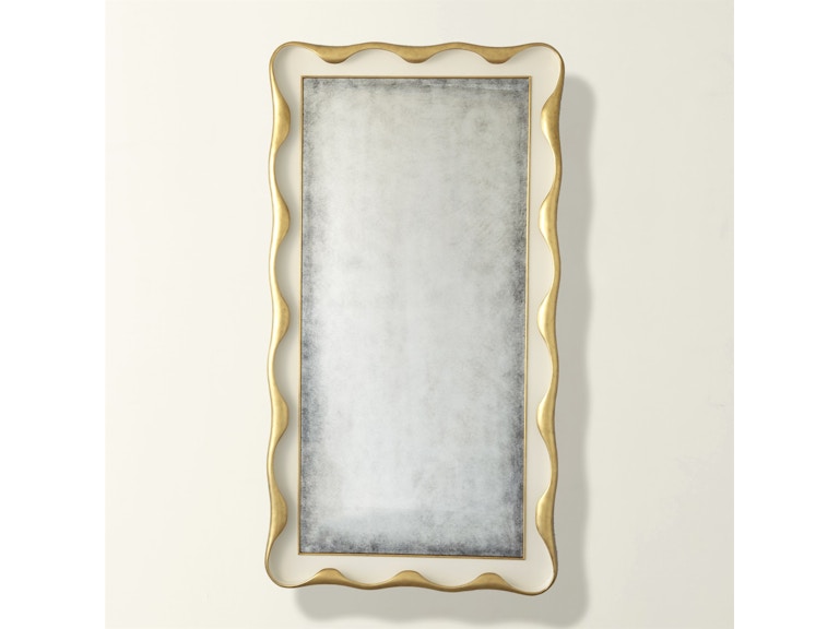 Global Views Mirrors Venus Leaning Mirror-Ivory ASH2013 at Norwood Furniture