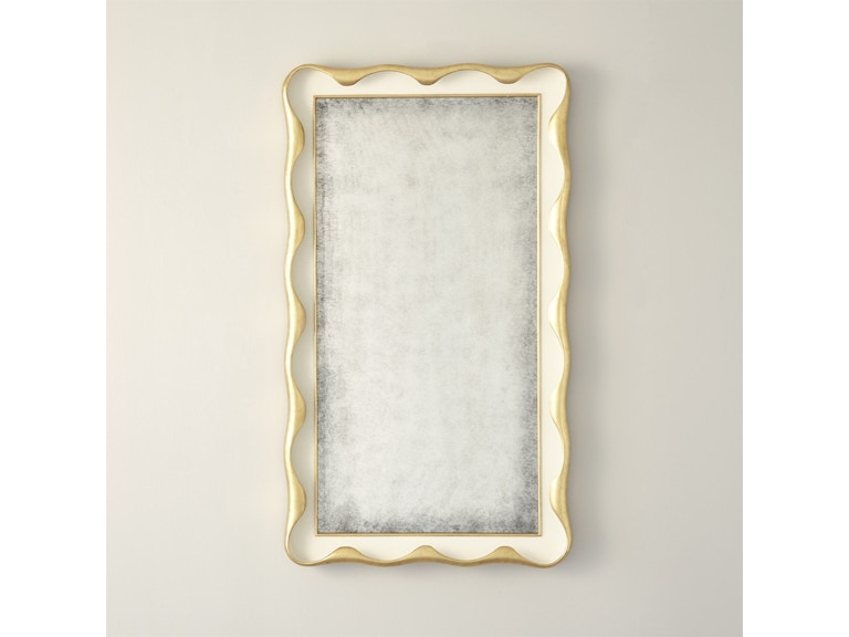 Global Views Mirrors Venus Mirror-Ivory ASH2014 at Norwood Furniture