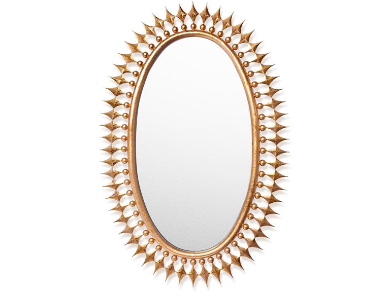 Global Views Mirrors Wellington Mirror-Gold Leaf ASH8.80021 at Norwood Furniture