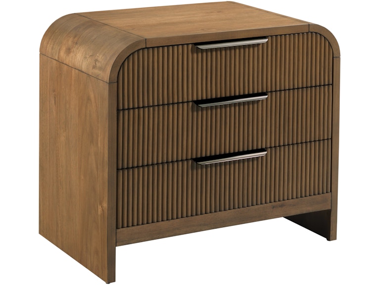 Hammary Bedroom Adele Three Drawer Nightstand 090-1251 At Norwood Furniture