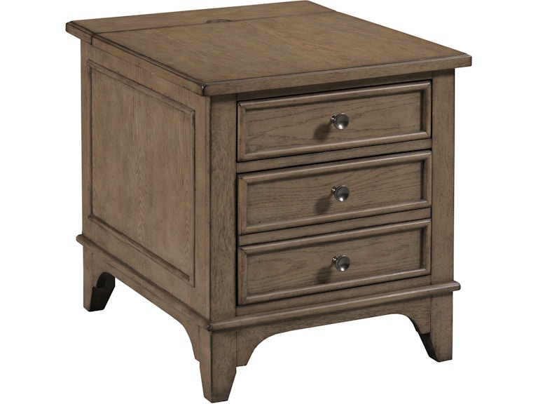Hammary Bedroom Beatrix Chairside Chest 151-918 at Norwood Furniture