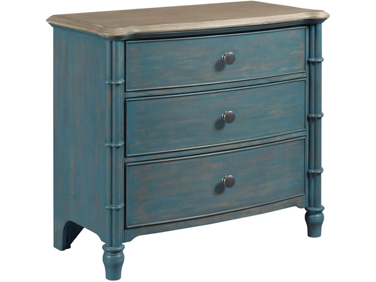 Hammary Bedroom Sundown Accent Chest Blue 750-935B at Norwood Furniture