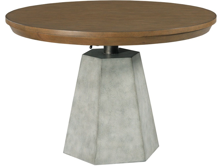 Hammary Casual Dining Adjustable Height Dining Table Complete 120-701R At Norwood Furniture