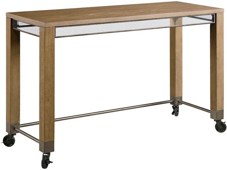 Hammary Casual Dining Counter Console With Out Stools 070-589 At Norwood Furniture