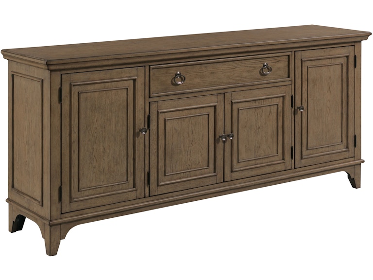 Hammary Home Entertainment Hallsworth Entertainment Console 151-585 at Norwood Furniture