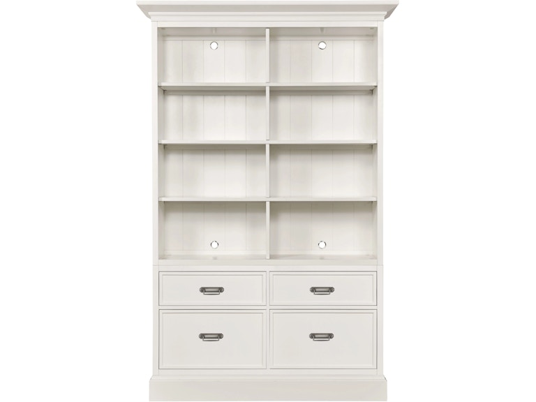 Hammary Home Office Double Storage Bookcase 267-204R at Norwood Furniture