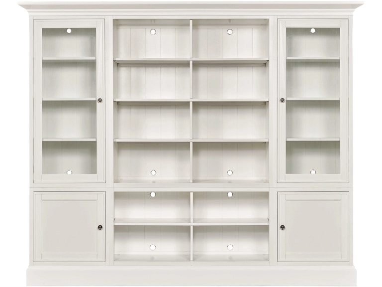Hammary Home Office Quad Bookcase Entertainment Display 267-400R At Norwood Furniture