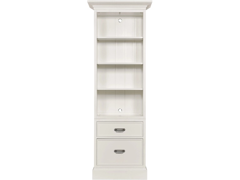 Hammary Home Office Single Storage Bookcase Cabinet 267-102R At Norwood Furniture