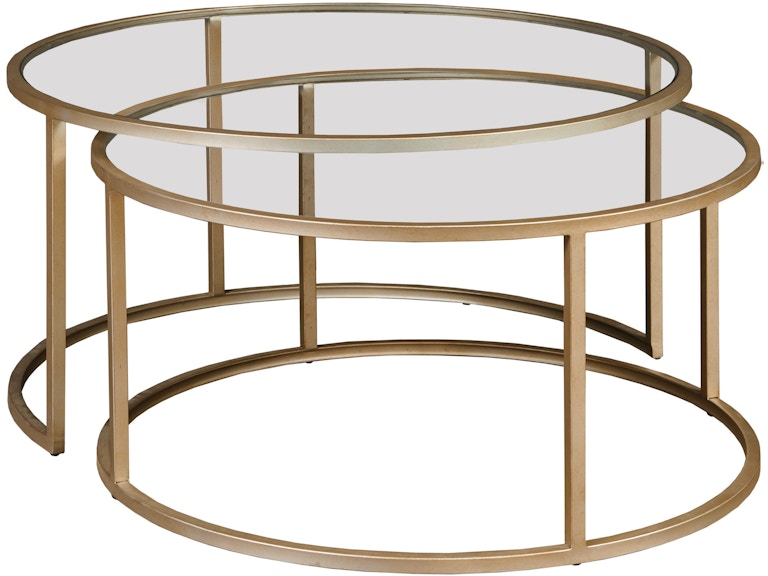 Hammary Living Room Abstract Nesting Coffee Table Set 090-1271 at Norwood Furniture