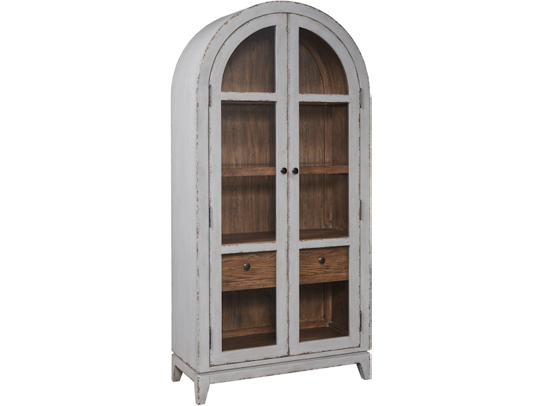 Hammary Living Room Arched Display Cabinet 090-1236 at Norwood Furniture