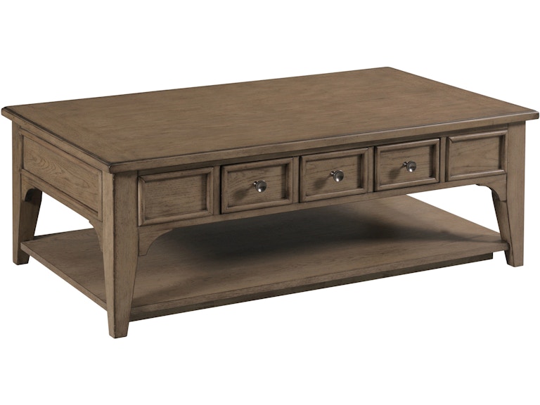 Hammary Living Room Beatrix Rectangular Coffee Table 151-910 at Norwood Furniture