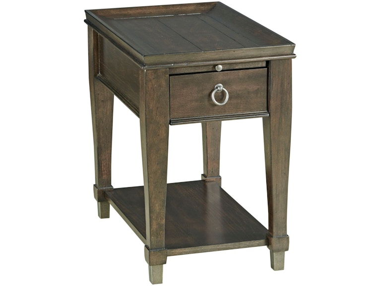 Hammary Living Room Chairside Table 197-916D at Norwood Furniture