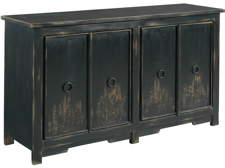 Hammary Living Room Charcoal Four Door Console 090-1114 at Norwood Furniture