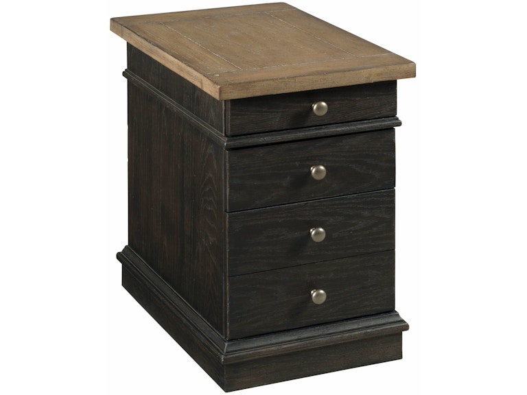 Hammary Living Room Charging Chairside Table 038-916 at Norwood Furniture