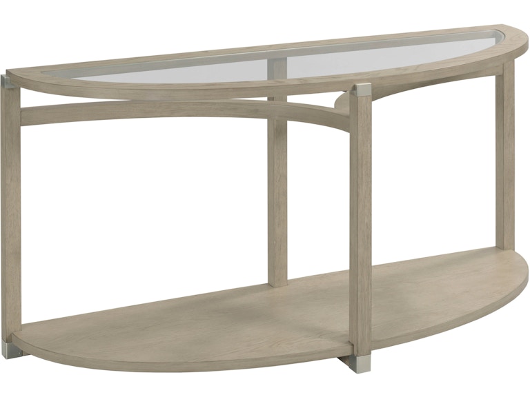 Hammary Living Room Demilune Sofa Table 086-925 at Norwood Furniture