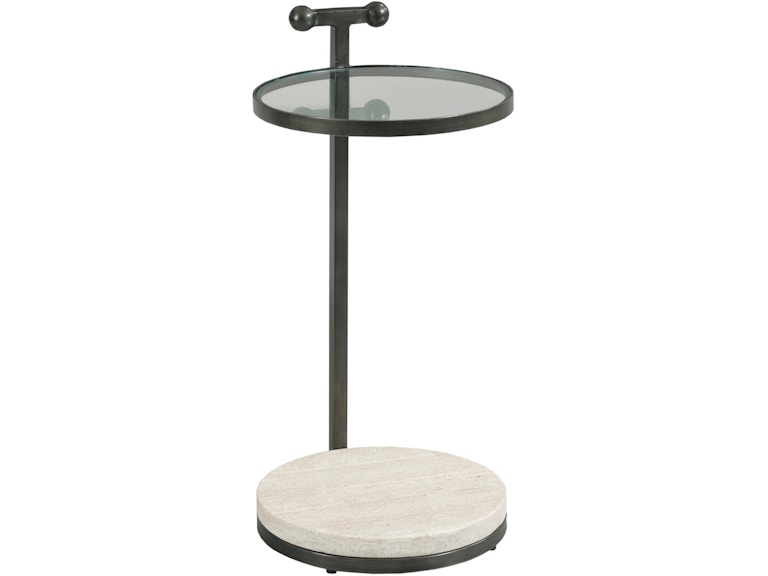 Hammary Living Room Frazier Round Accent Table 090-1084 at Norwood Furniture