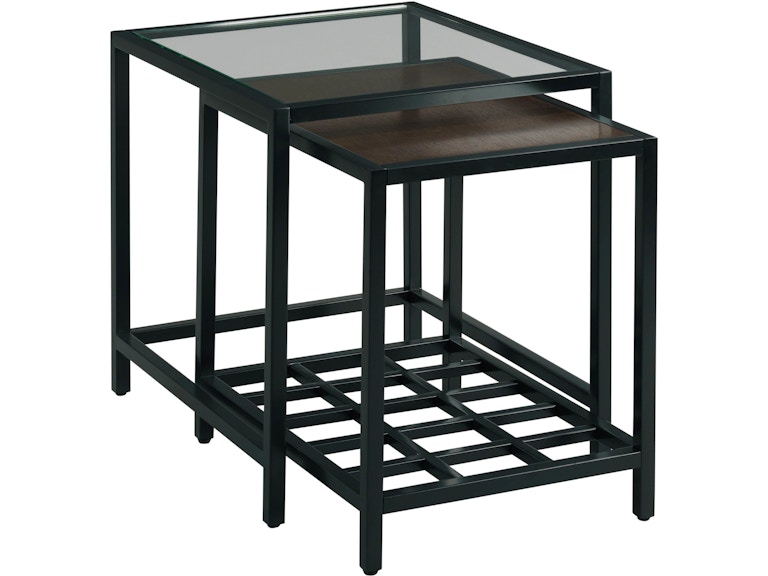 Hammary Living Room Nesting End Tables 074-915 at Norwood Furniture